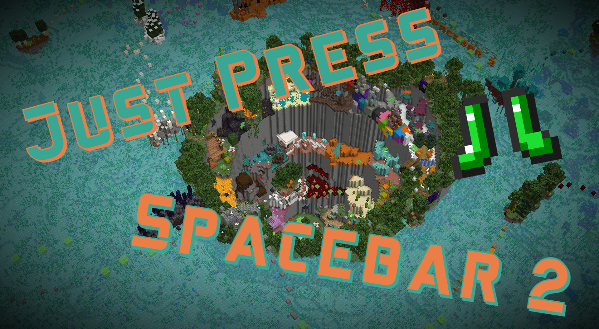 Скачать Just Press Spacebar 2 для Minecraft 1.16.5